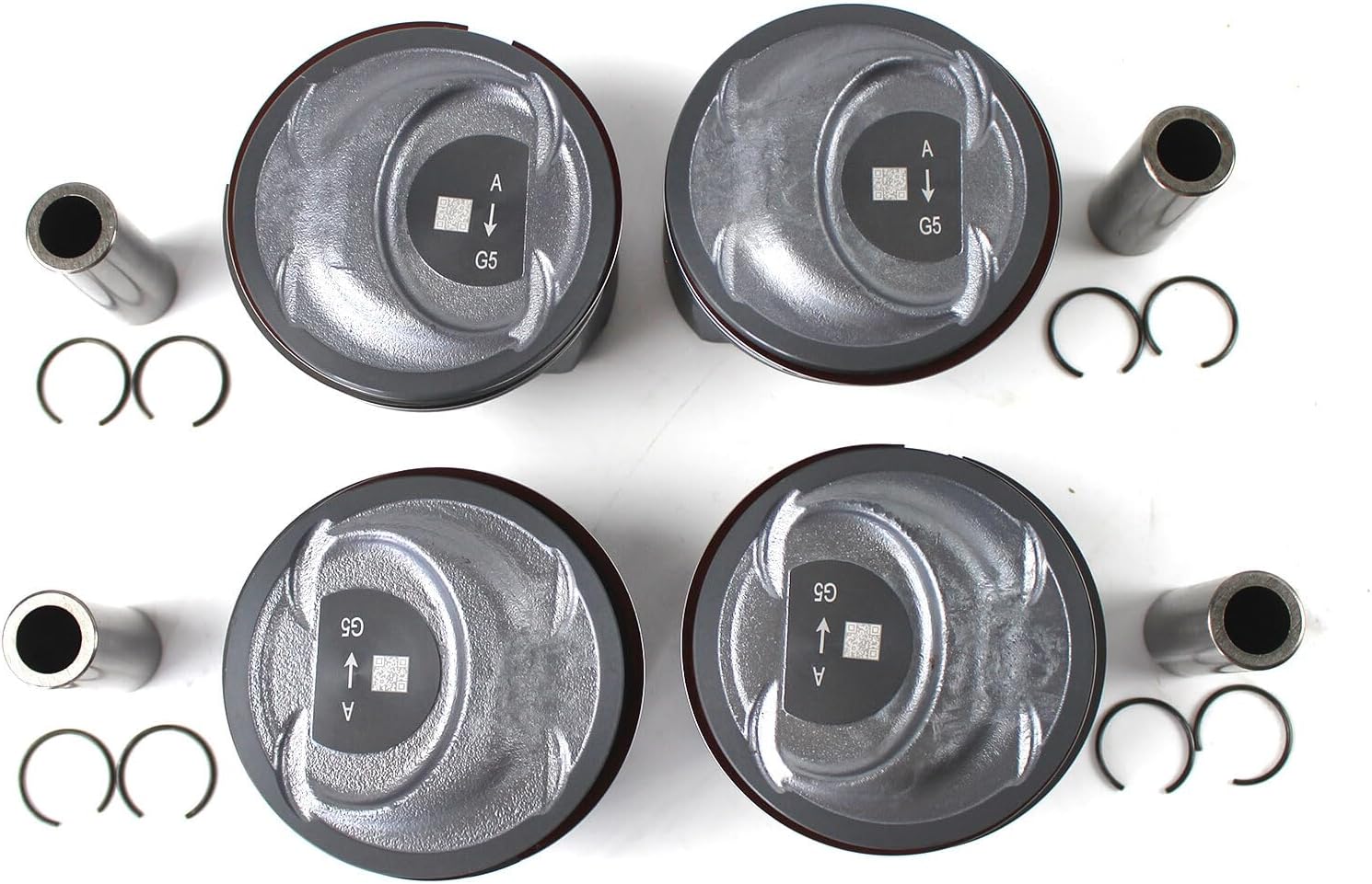 ya 4 8.24 baidi Piston & Rings Set for Sonata for Kia for Sorento Optima 2.4L 2011-2013 Engine