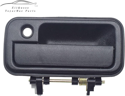 ya 2 8.15 1X Front Left Exterior Door Handle Driver Side Black for Isuzu Pickup 8944349741