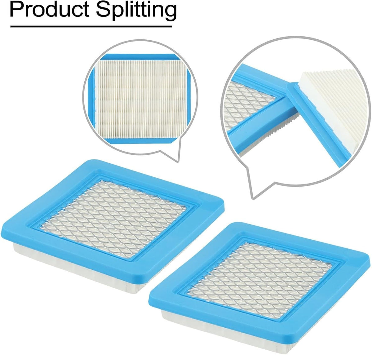 ya 26 10.21 baidi for Lawn Equipment Filter Set Two Units Suitable for Use in Various Models-2