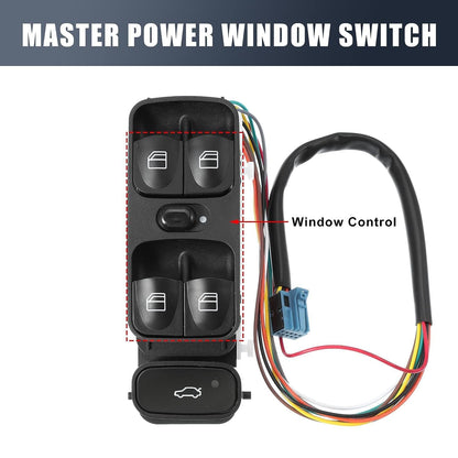 ya 8 8.24 baidi A2098203410 Car Power Window Switch Fit for Mercedes CLK320 CLK350 CLK430 CLK500