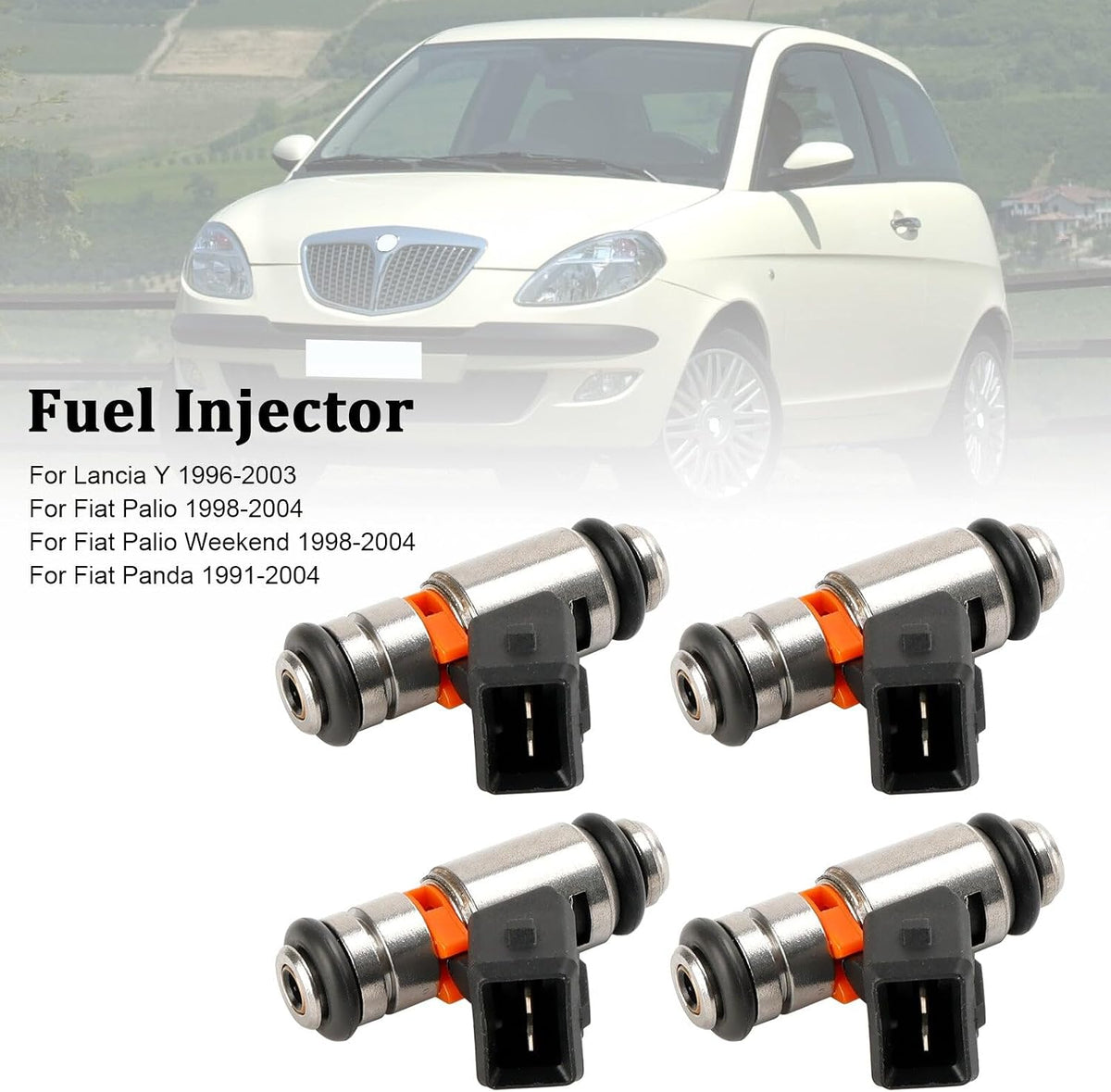 ya 14 9.20 zhengce 4PCS Fuel Injector IWP095 for Fiat Punto 1.4L 2007-2009 for Fiat Palio 1.6-1