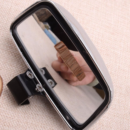 ya 9 10.24 1 pair silver universal blind spot wide angle rearview mirror for cars truc