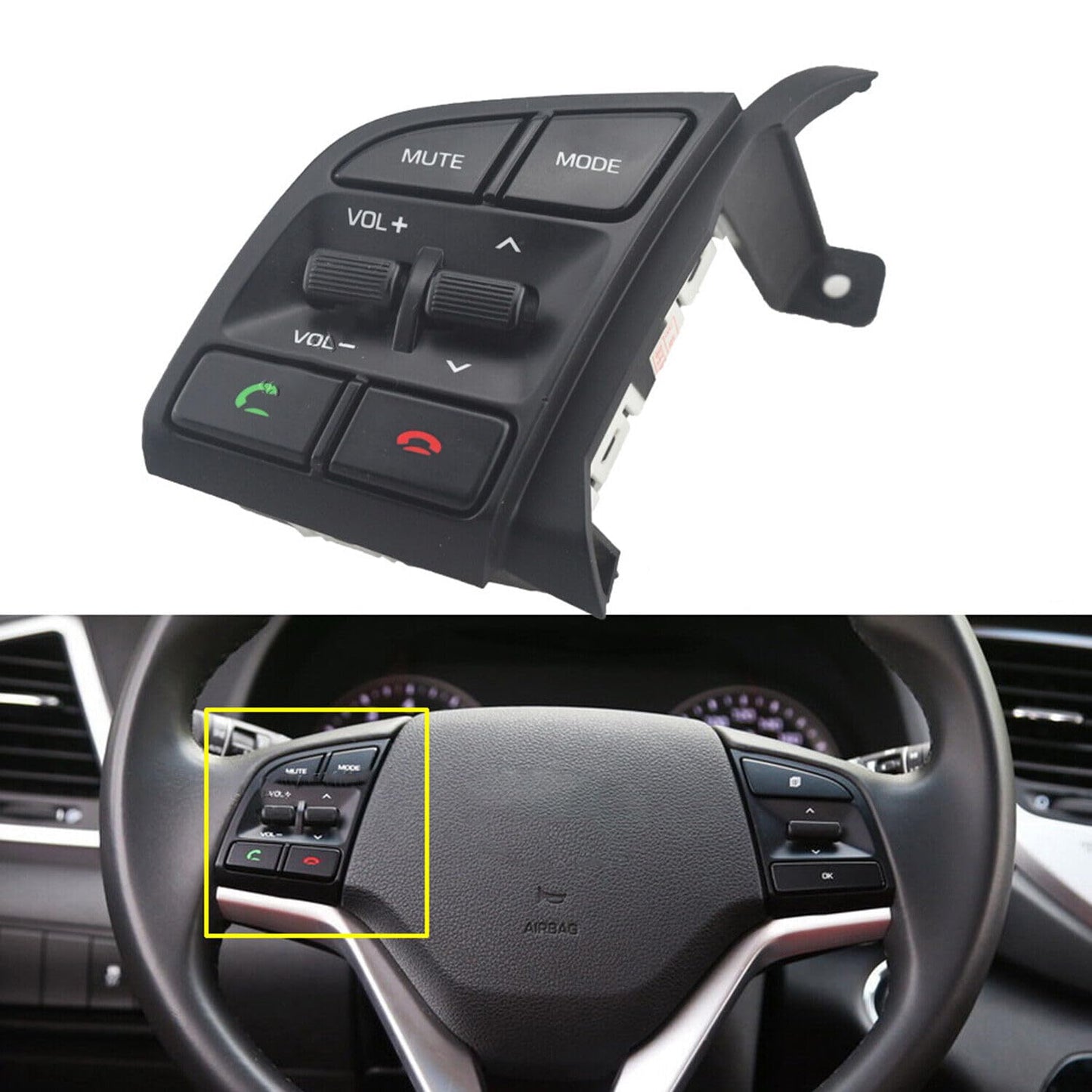 ya 5 8.10 1 Piece Remote Switch Left Suitable for 96710D35004X for Hyundai for Tucson 2016 2017