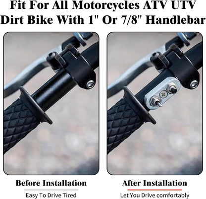 ya 4 8.24 baidi Chrome for Mini Control Toggle Push Switch ON/OFF Button For Universal 1 Handlebar