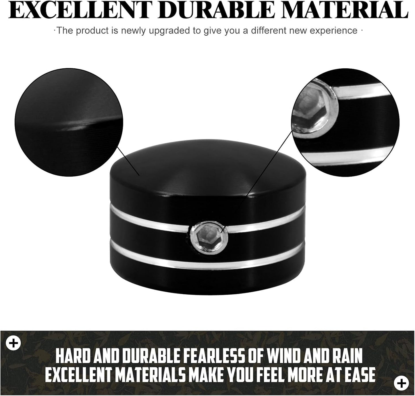 ya 4 8.24 baidi 4x Black Head Bolt Covers Fit for Harley Sportster 1986-2022 Twin Cam 1999-2017