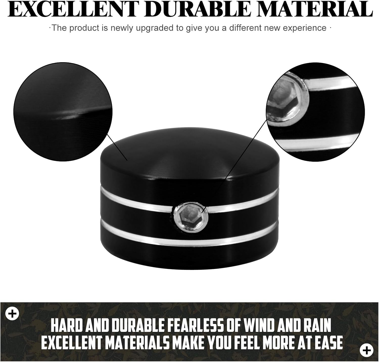 ya 4 8.24 baidi 4x Black Head Bolt Covers Fit for Harley Sportster 1986-2022 Twin Cam 1999-2017