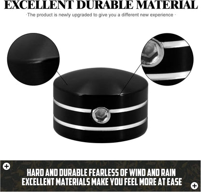 ya 4 8.24 baidi 4x Black Head Bolt Covers Fit for Harley Sportster 1986-2022 Twin Cam 1999-2017