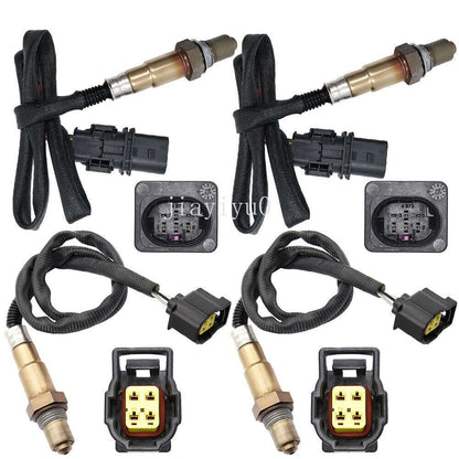 ya 4 8.8 for for Mercedes-Benz GL450 2007-2012 V8 4.7L 4PCS Oxygen O2 Sensor 1&2 Up+Downstream