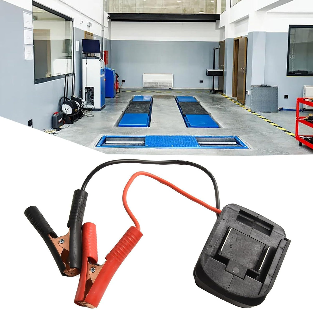 ya 4 8.14 Reliable car jump starter cable kit with quick connect function user-friend