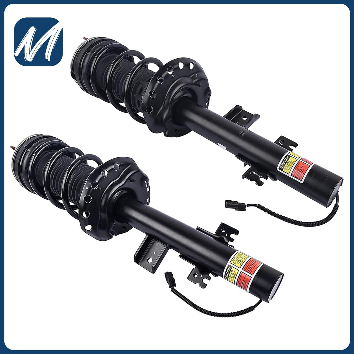 ya 12 10.8 baidi 2X for Range Rover Evoque 2012-2018 Rear Shock Absorber Strut Assys w/Electric
