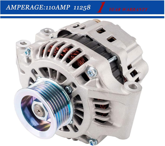 ya 4 8.8.2 110Amp 11258 Alternator for Nissan for Altima/Sentra 2007 08-2012 L4 2.5L 23100JA02B