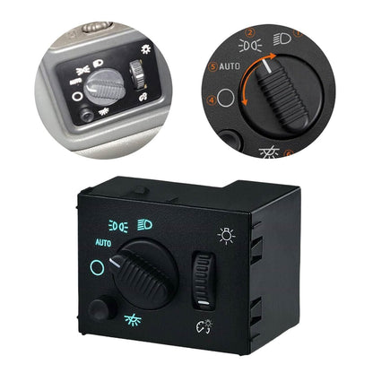 ya 6 8.24 baidi Green LED Headlight Switch for 03-06 for Chevy Silverado Suburban Tahoe Sierra at