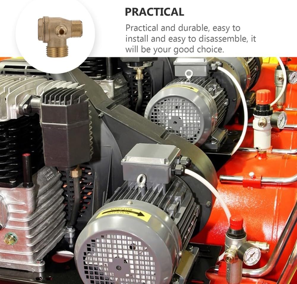 ya 6 8.24 baidi Pressure Control Check Copper One-way Valve Non-return Air Compressor
