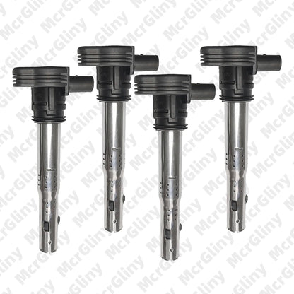 ya 9 10.24 4Pcs 1.8T 2.0T Ignition Coils for VW for Golf for JETTA for Audi A6 for A4 for Skoda 07K905715F