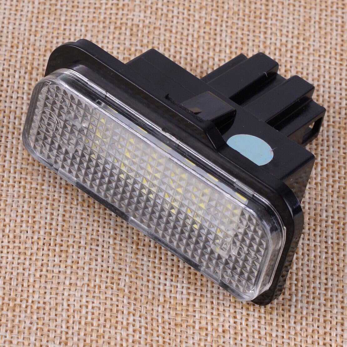 ya 4 8.14 Suitable for Tesla Model S 2012-2016 2x Cool White LED Car License Plate Light @