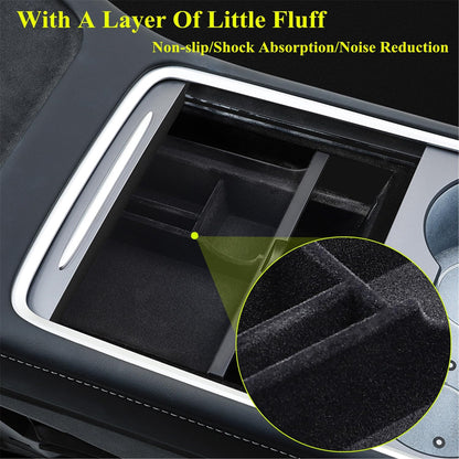 ya 5 8.10 Car Storage Box For 2021-2023 for Tesla Model 3/Y Center Console Organizer Tray