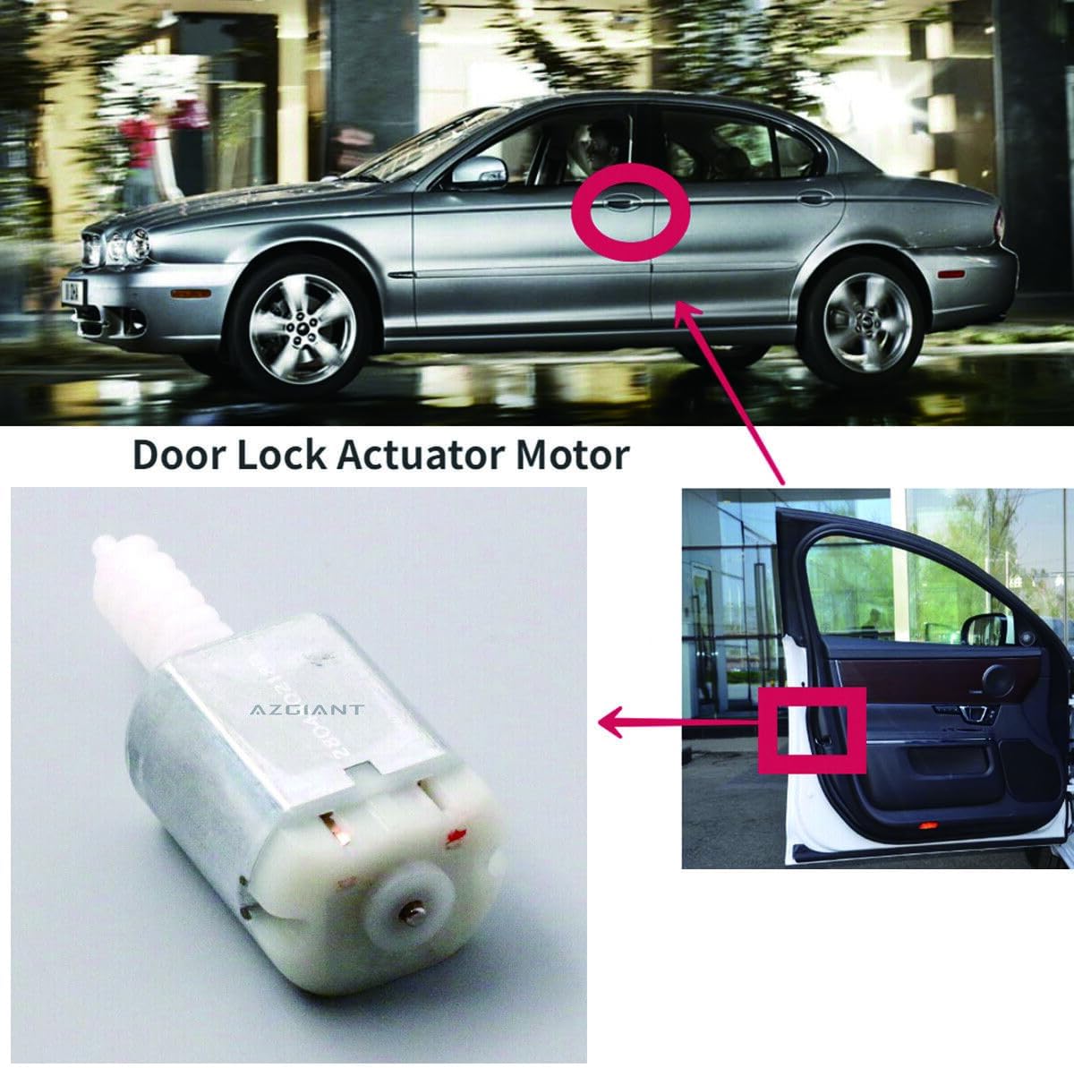 ya 5 8.24 baidi Central Latch Actuator Motor for 2014-2019 for Ford Mondeo V MK5