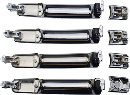 ya 2 8.15 4-Pack Door Outside Handle FL FR RL RR for Nissan Rogue Murano for Infiniti FX35 FX45