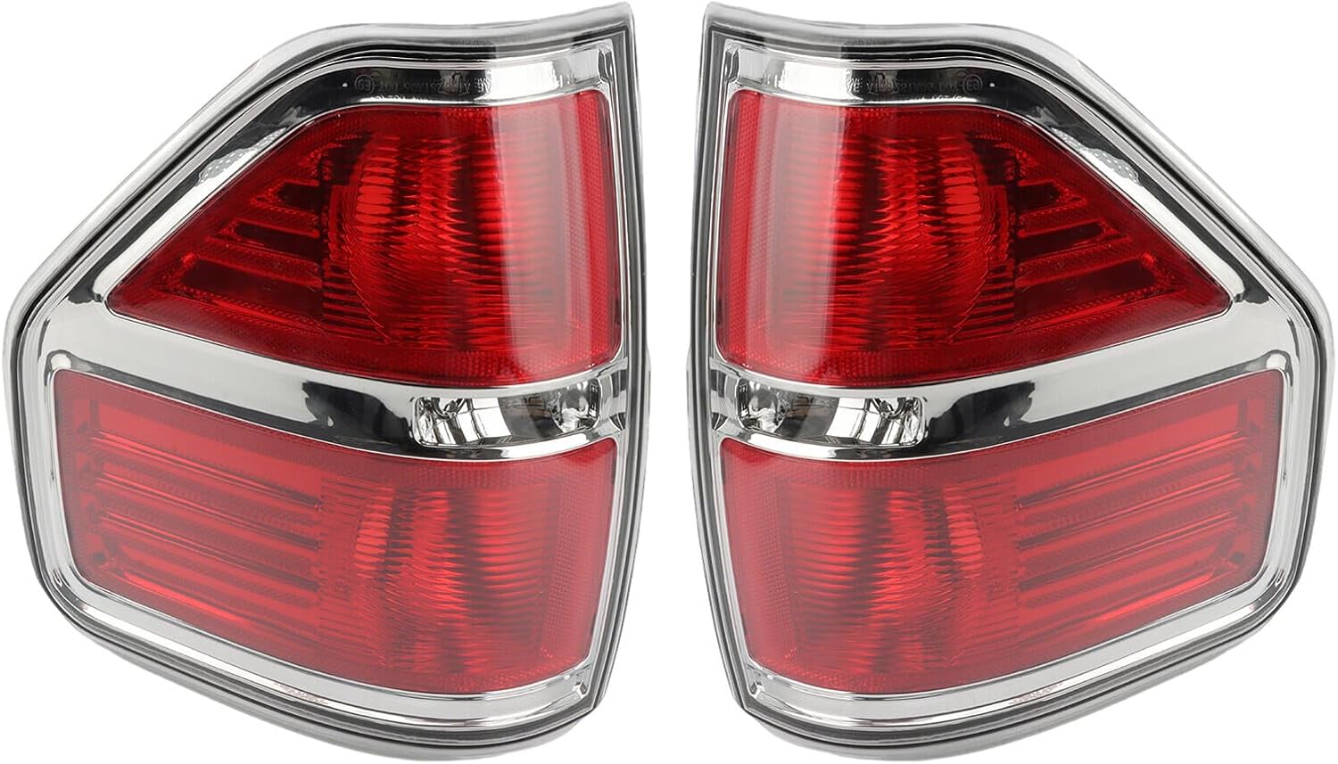 ya 4 8.10 2PCS Tail Light Set For 2009-2014 for Ford F-150 Left Right Tail Lamp AL3Z13405A