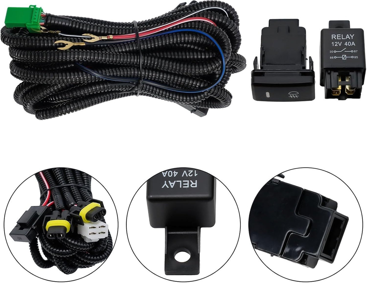 ya 13 9.15 baidi Seamless Compatibility Wiring Harness For Tacoma For Tundra Fog Lights