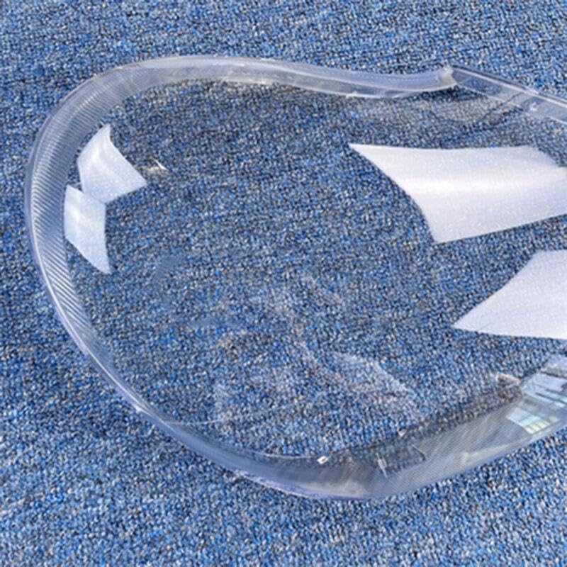 ya 4 8.14 Suitable for Porsche Cayenne 2005 2006 Right Transparent Headlight Lens Housing Protective Cover 