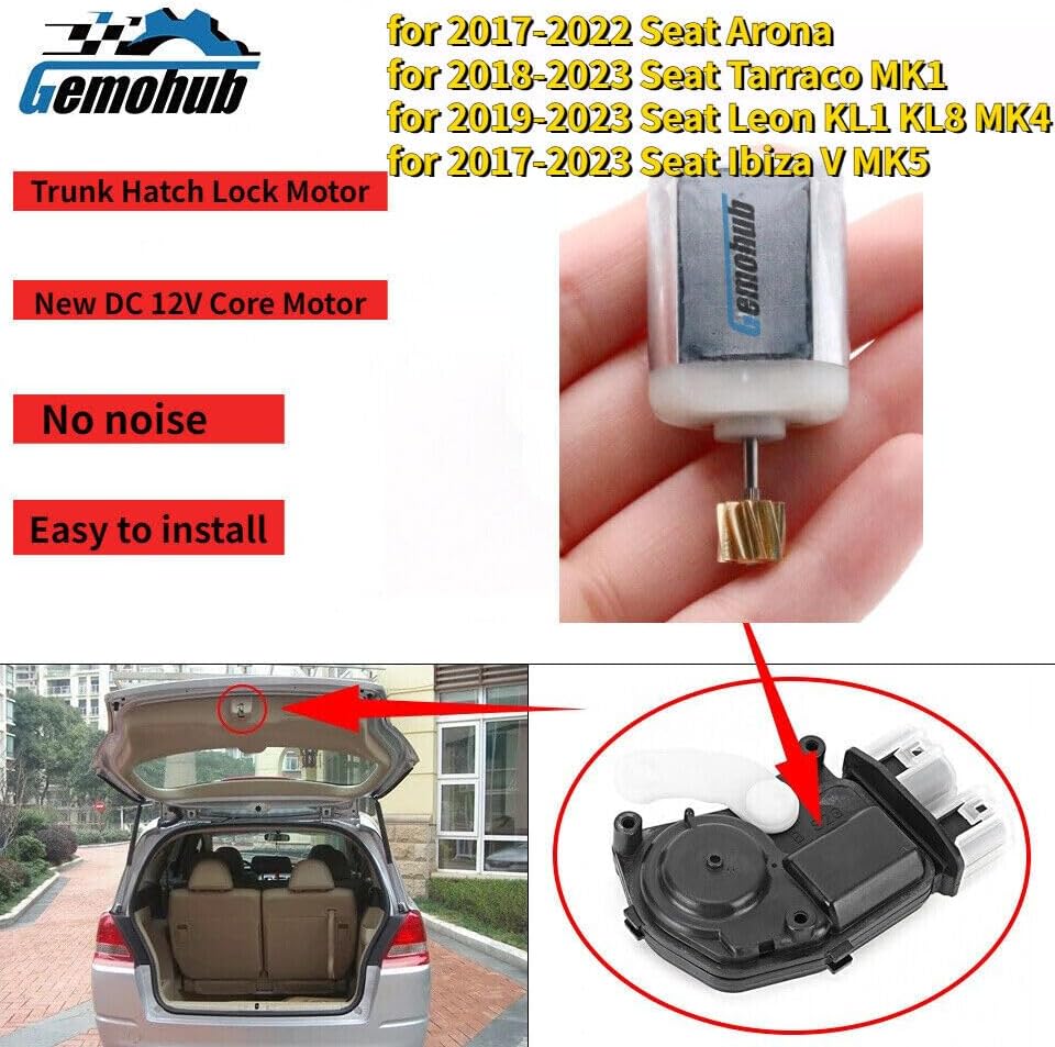 ya 5 8.24 baidi High Quality Rear Trunk Lock Actuator Motor for SEAT Arona Tarraco Leon Ibiza 
