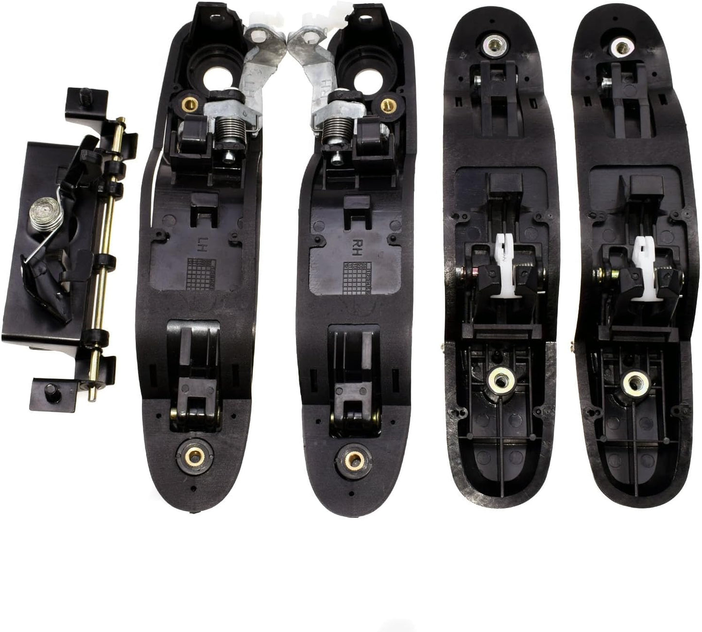 ya 2 8.15 4-Pack Exterior Door Handles + Liftgate Slide for Toyota for Sienna 1998-2003