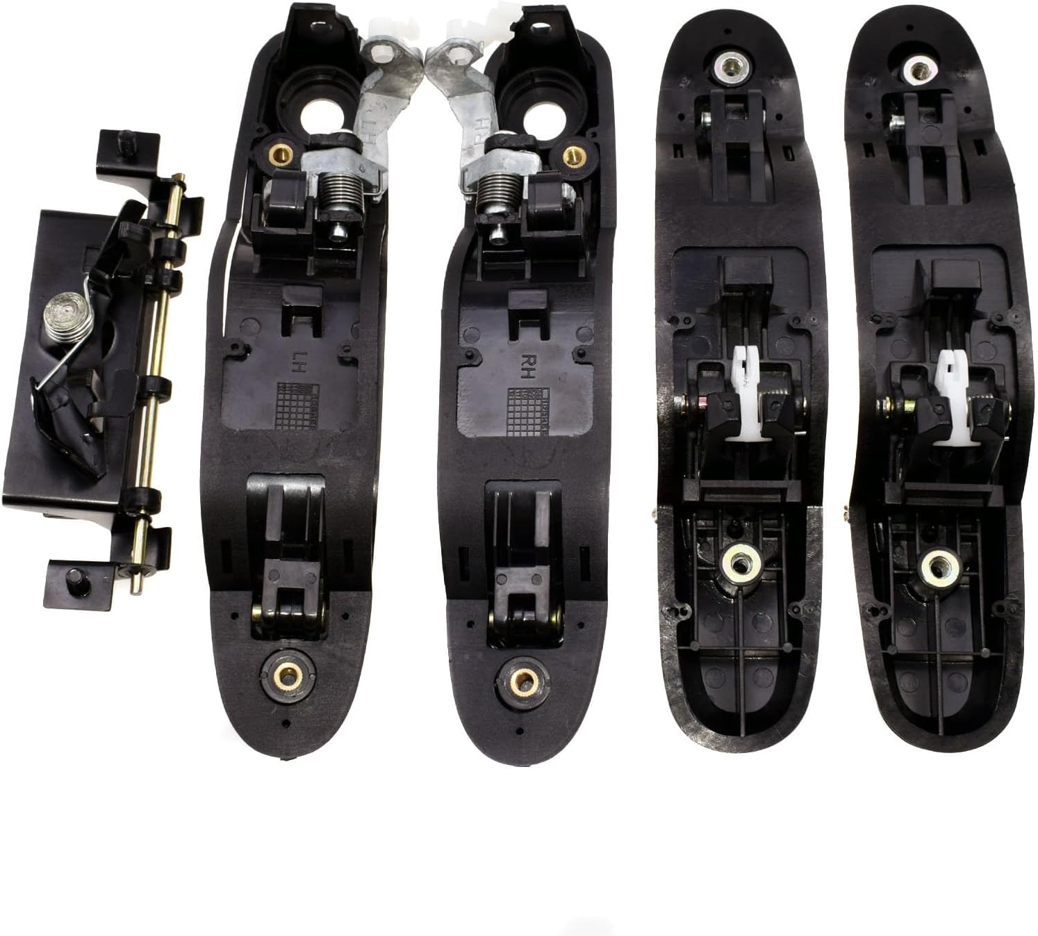 ya 2 8.15 4-Pack Exterior Door Handles + Liftgate Slide for Toyota for Sienna 1998-2003