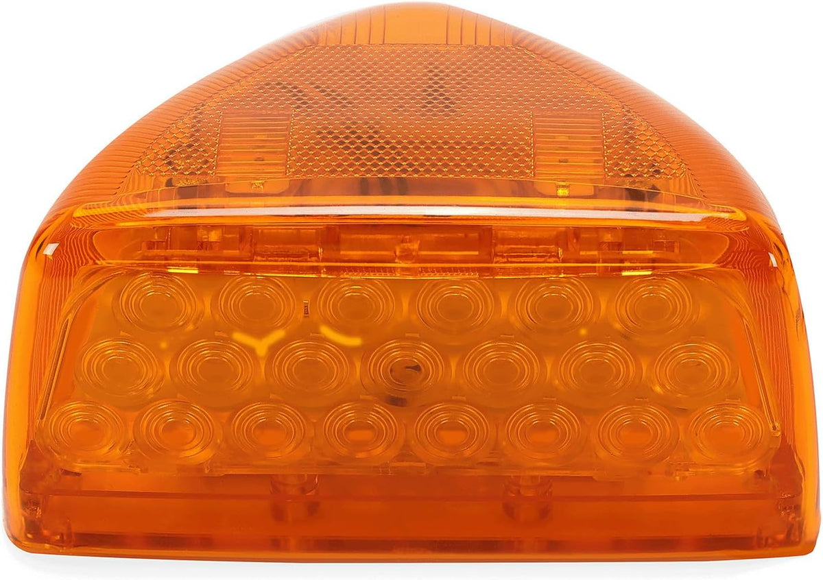 ya 11 9.14 baidifor Peterbilt 379 359 Turn Signal Head Light Marker Light 31 LED Amber