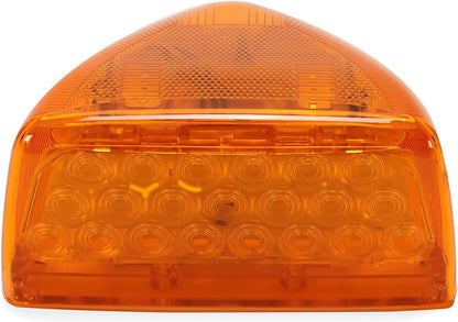 ya 11 9.14 baidifor Peterbilt 379 359 Turn Signal Head Light Marker Light 31 LED Amber