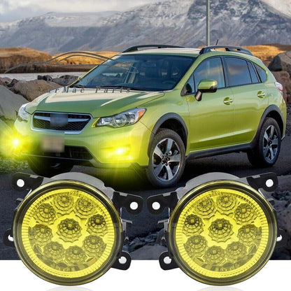 ya 7 8.24 baidi Pair LED Fog Lights for Subaru for ester XV Crosstrek 2014-2020 Front Bumper Lamp