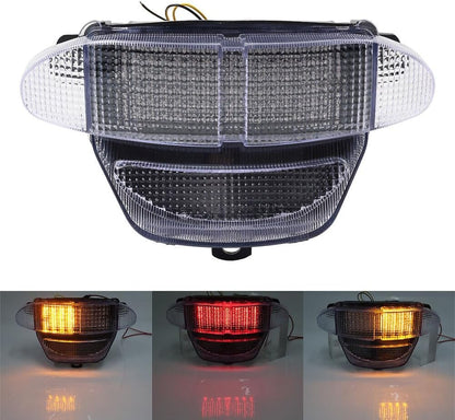 ya 10 9.16 zhengce 1pcs LED White Tail Light Lamp with Turn Signal for Honda CBR 900RR 1998-19