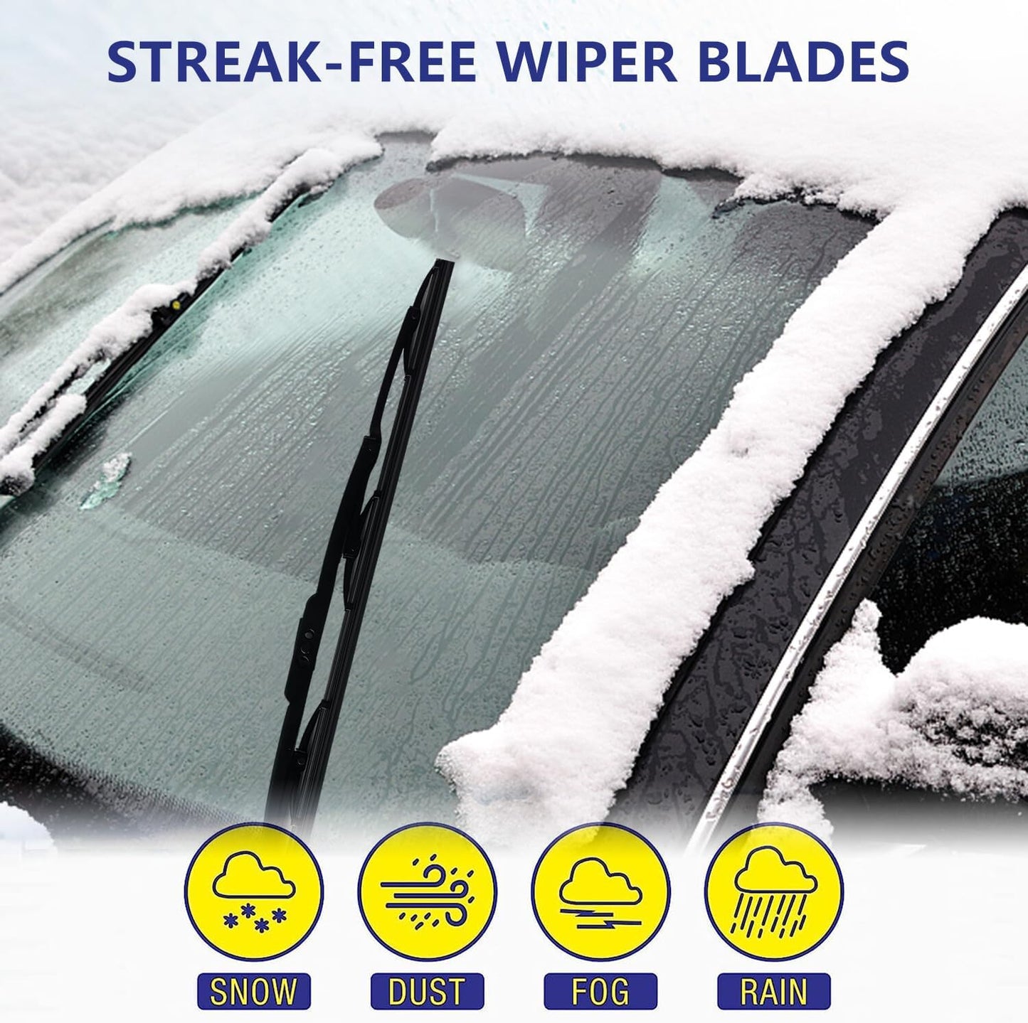 ya 2 8.15 2-Pack Wiper Blade Direct Attach 26 19 For Front Left Right 