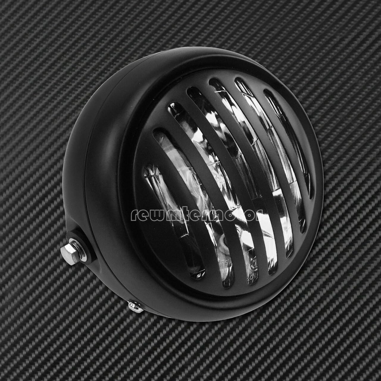 ya 6 8.24 baidi 6.3 Retro Motorcycle Headlight Grill Diamond Cover Fit for Harley Cafe Racer