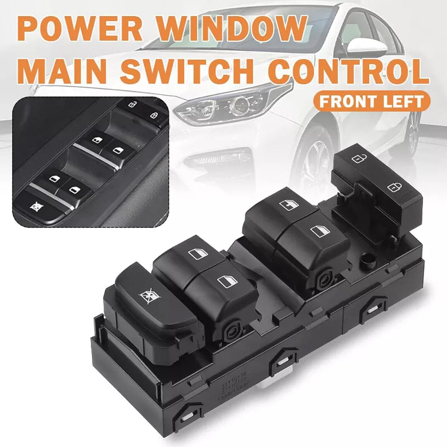 ya 3 8.24 baidi Front Left Main Driver Door Power Window Switch for Kia Forte 2019 2020 2021