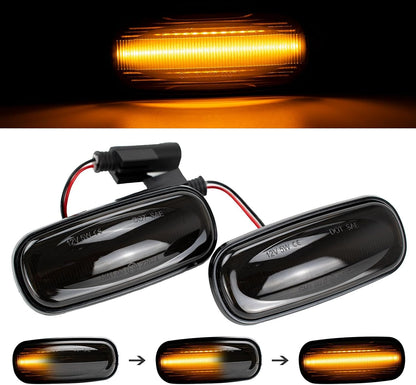 ya 11 9.14 baidiSmoked LED Side Indicator Light for Land Rover Discovery 2 lander 1 for Defender
