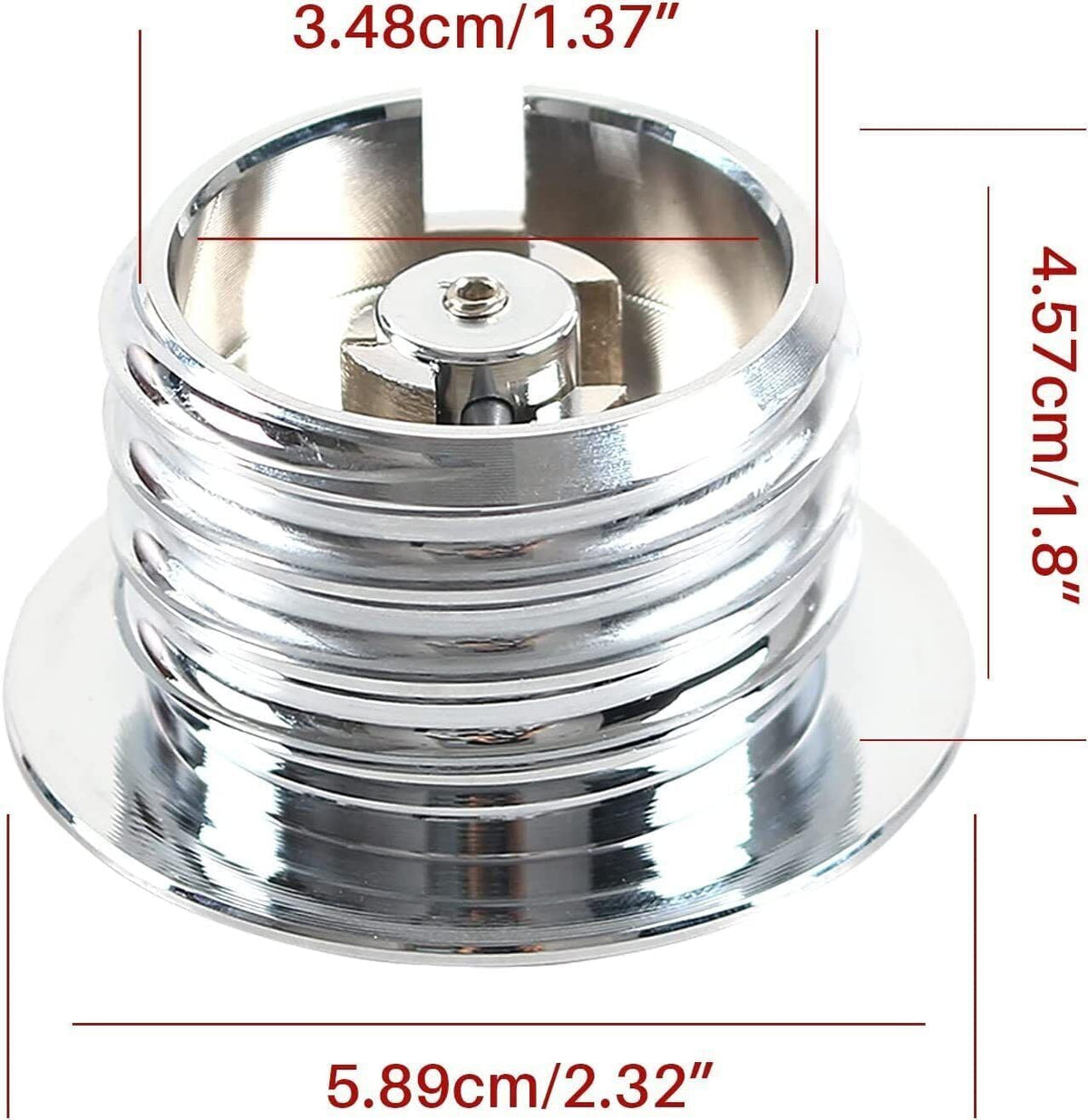 ya 13 9.15 baidi Chrome pop-out cap vented fuel tank cap kit for Harley-Davidson vehicles 1982-2010.