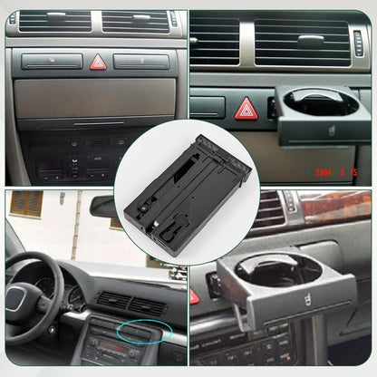 ya 6 8.24 baidi Stretch Folding Cup Holder Drink Stand for Audi A6 C5 98-05 A4 98-02 4B0862534D
