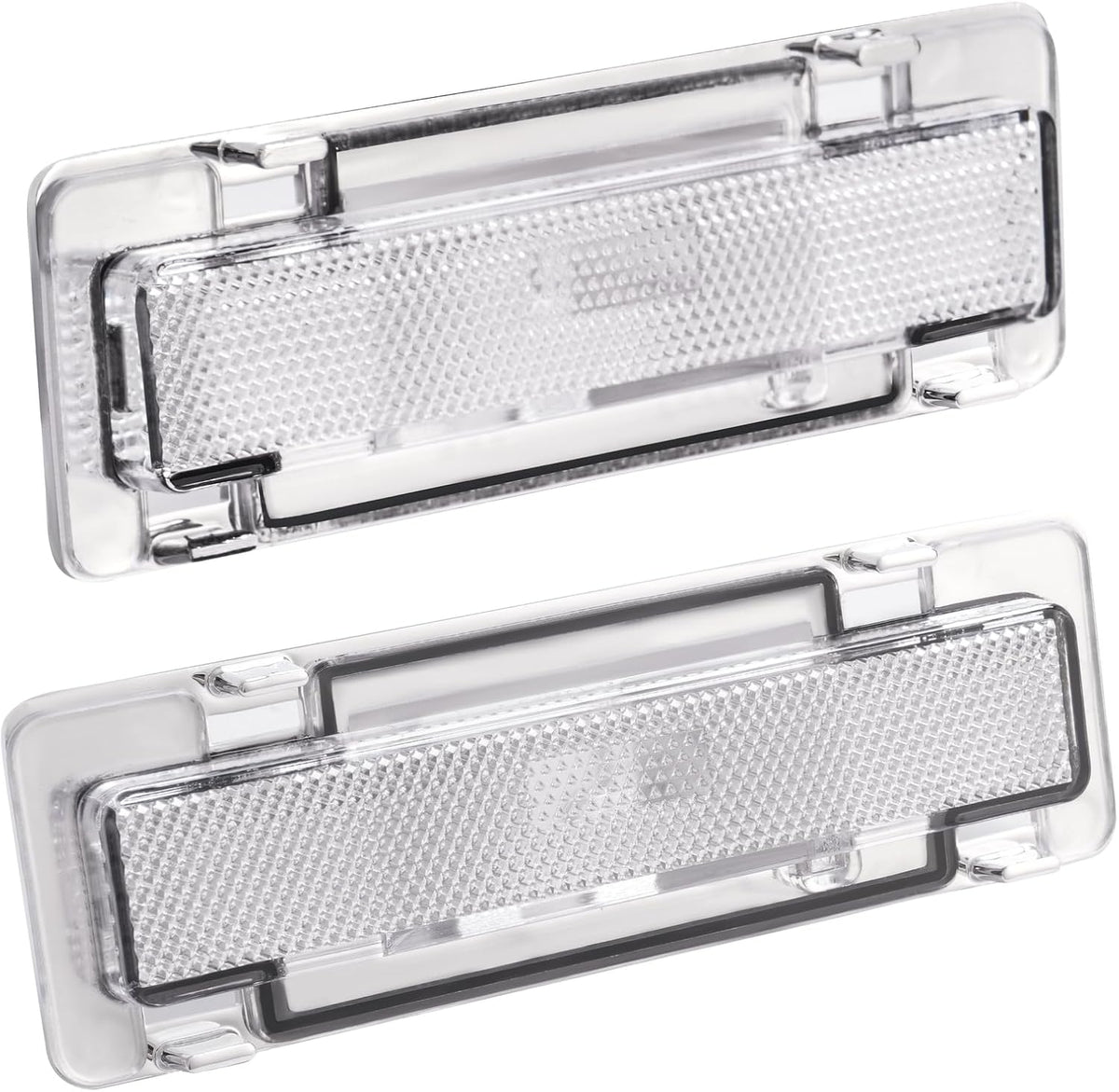 ya 11 9.14 baidi4x Clear Bumper Turn Signal Light Side Marker lamp for Chevy Camaro 1985-1992