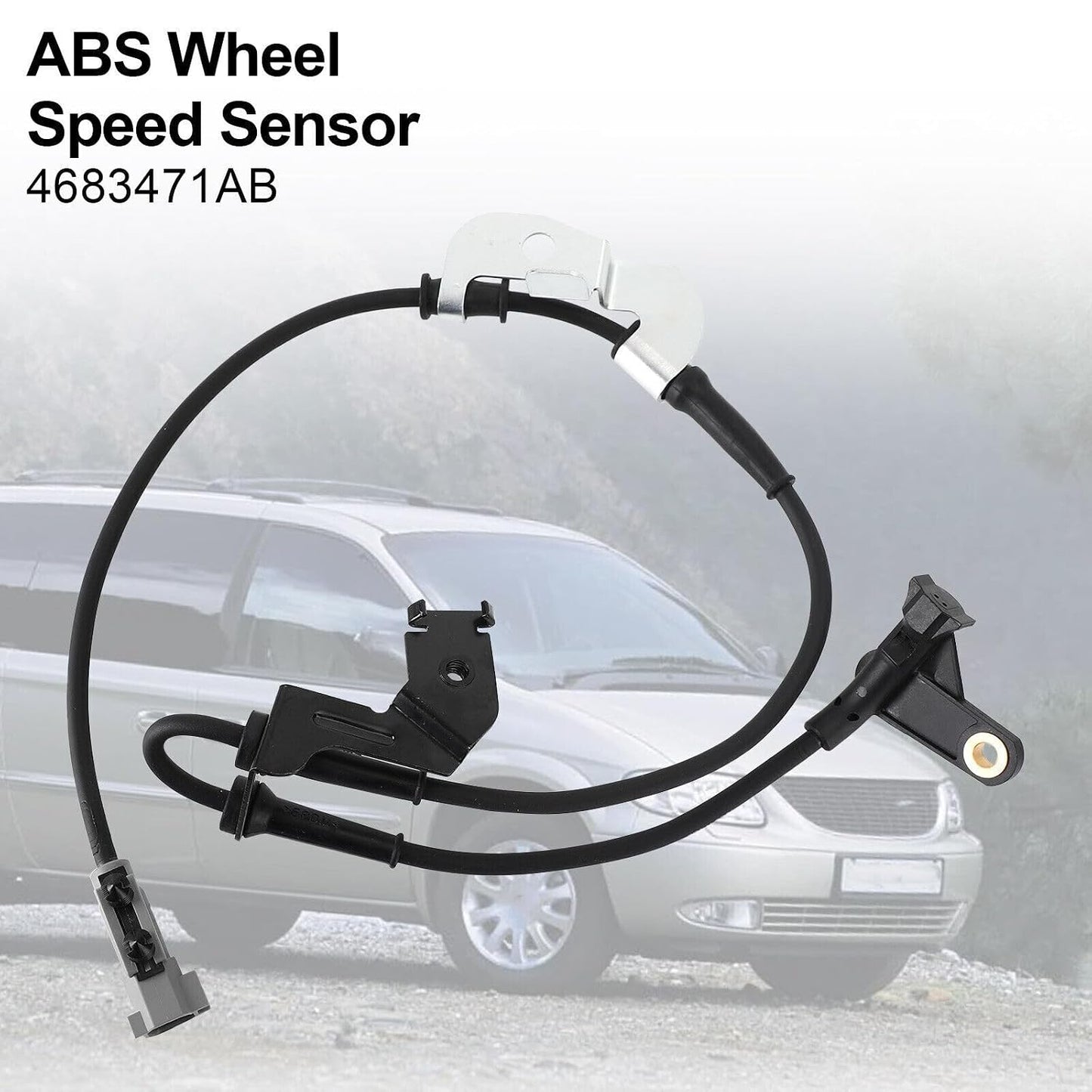 ya 2 8.15 ABS Wheel Speed Sensor Front Left for Chrysler Grand Voyager 99-08 4683471AB D1
