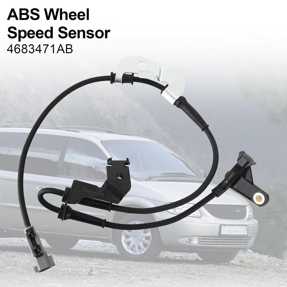 ya 11 9.14 zhengce ABS Wheel Speed Sensor Front Left for Chrysler Grand Voyager 99-08 4683471A