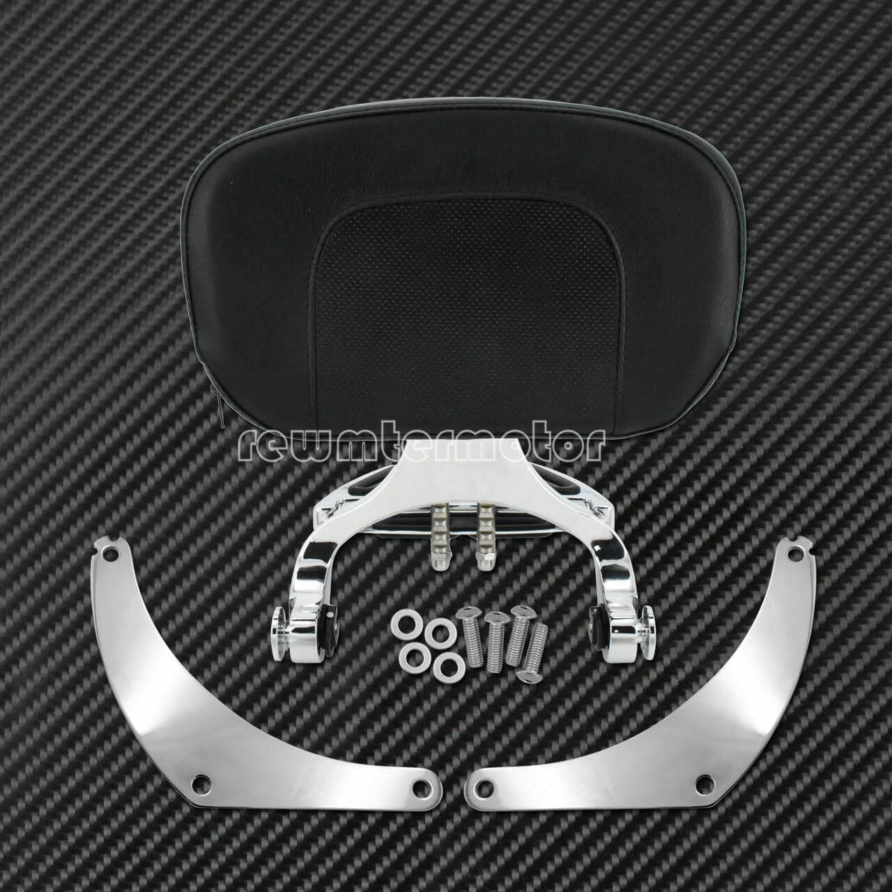 ya 6 8.24 baidi Multi-Purpose Driver & Passenger Backrest Fit for Harley Steet Bob 2018-2022
