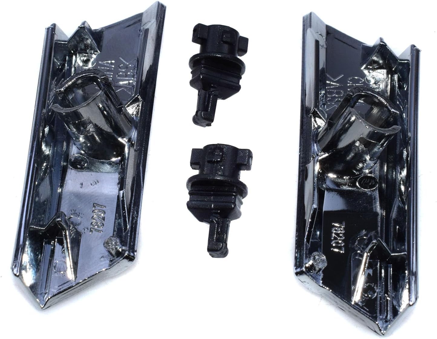 ya 4 8.14 Chrome headlight washer nozzle cover with clip left and right for Lexus GS430 GS300