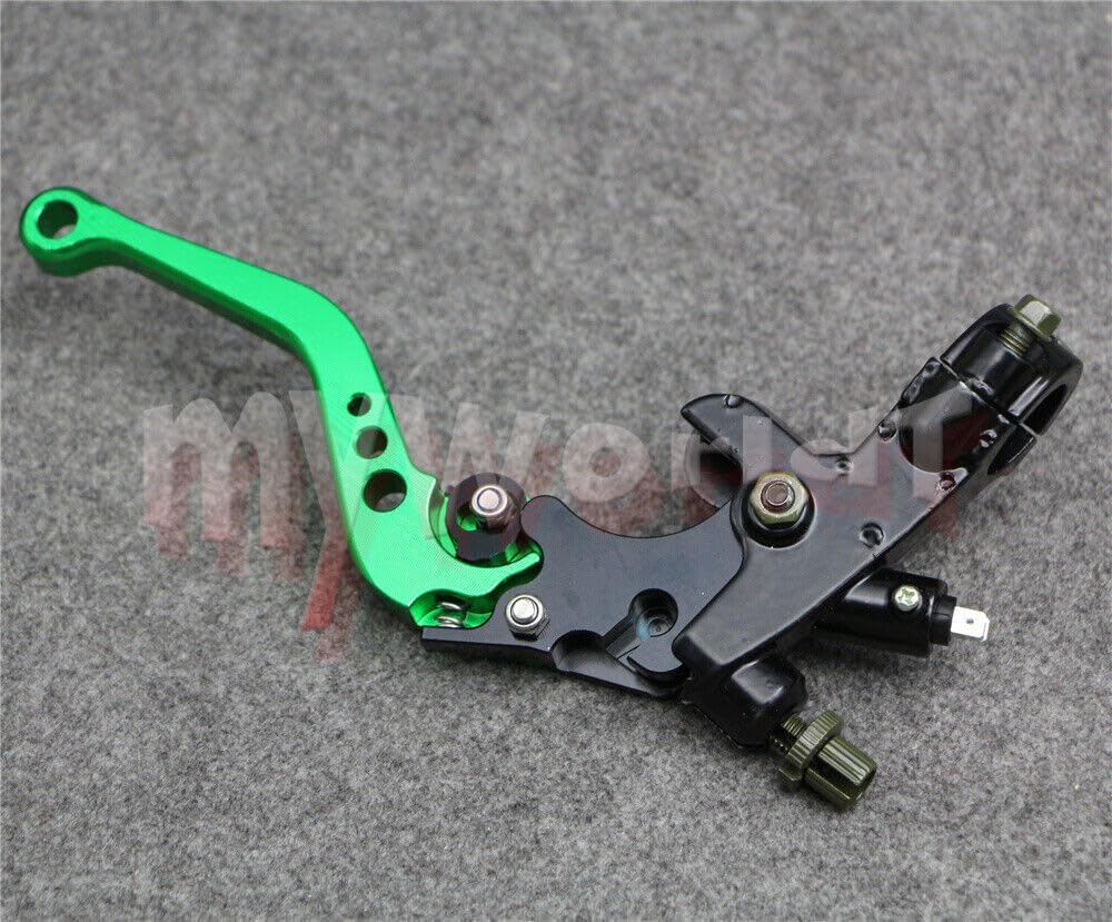 ya 2 8.15 Fit for Suzuki Motorcycle 22mm Clutch Brake Levers Master Cylinder Reservoir Set