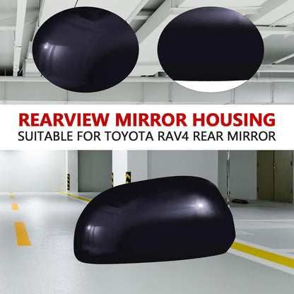 ya 11 9.14 baidiBlack Left Side Rearview Mirror Cover Cap Q0EZODE4NG for Toyota RAV4 2006-2012tf