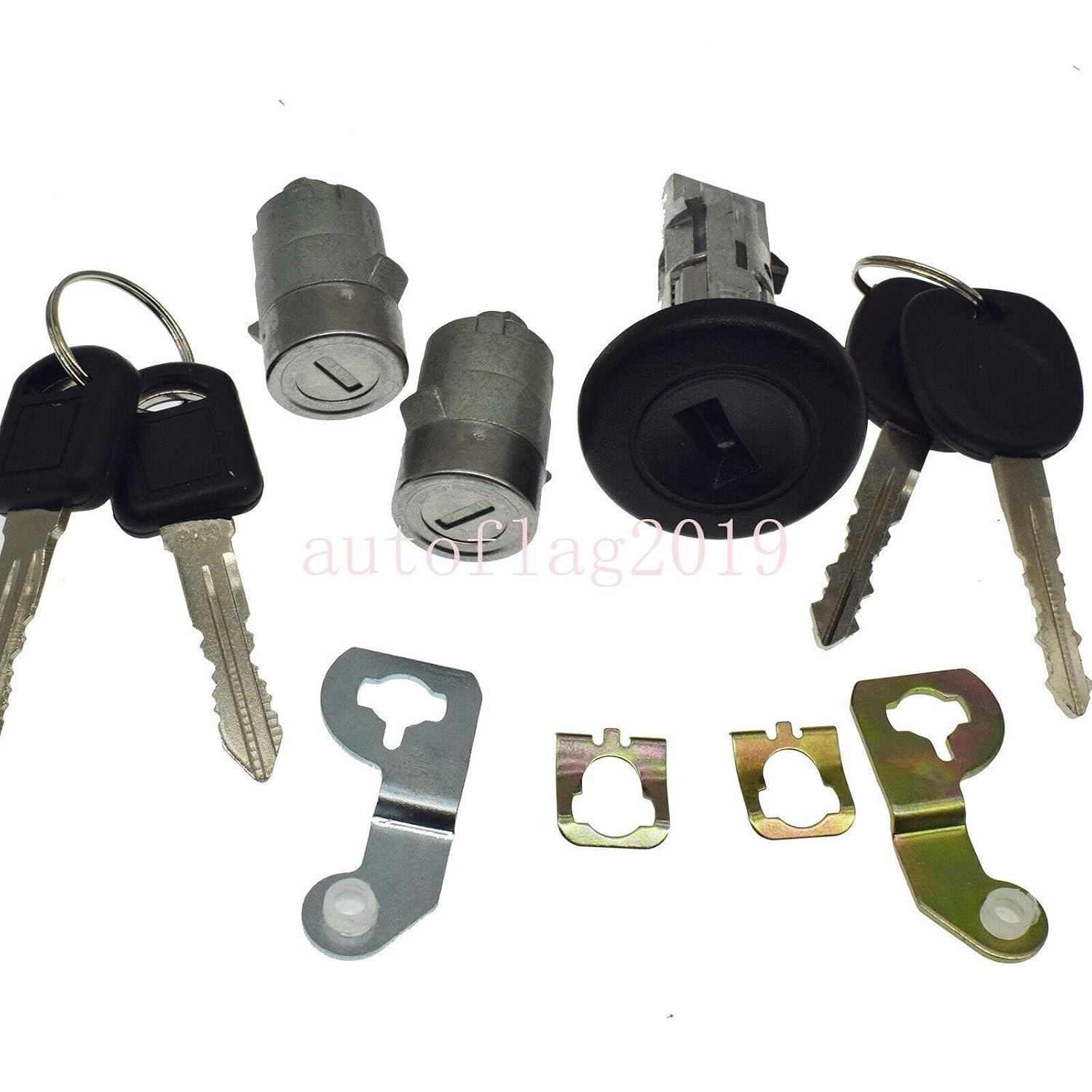ya 6 8.24 baidi for Chevrolet Tahoe for GMC Sierra Hummer H2 Ignition Lock and Door Lock Cylinder with Key 