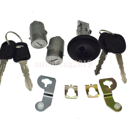 ya 6 8.24 baidi for Chevrolet Tahoe for GMC Sierra Hummer H2 Ignition Lock and Door Lock Cylinder with Key 