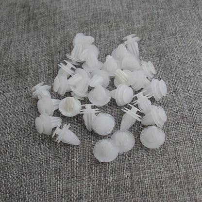 ya 2 8.15 50PCS Interior Board Retainer Clip Fastener 90467-10161 White for Toyota NEW