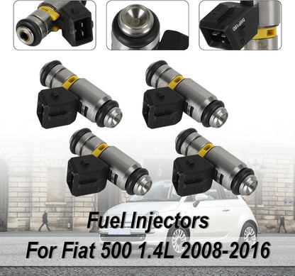 ya 14 9.20 zhengce 4PCS Fuel Injectors IWP160 for Fiat Punto 500 Doblo Qubo for KA U1-1