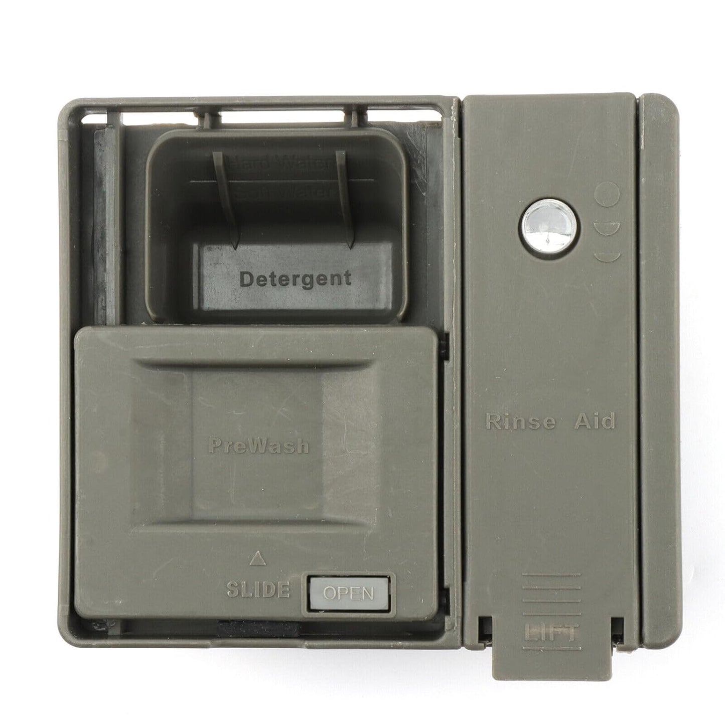 ya 4 8.8 W10861000 Fits Whirlpool Kitchenaid Dishwasher Detergent Dispenser WDTA50SAHZ0